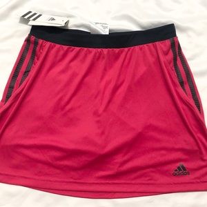 Adidas Dark Pink Tennis Skirt